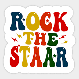 rock the staar Sticker